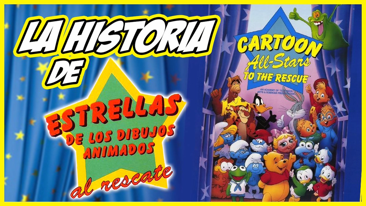Se cumplen 35 años de la emisión de "Estrellas de los dibujos animados al rescate", un ambicioso especial de animación antidroga que mezclaba personajes de los 90. En este video exploro su origen y el contexto social que lo hizo posible. Dadle mucho 💛

▶️youtu.be/HiQZ3iFxFjI?si…