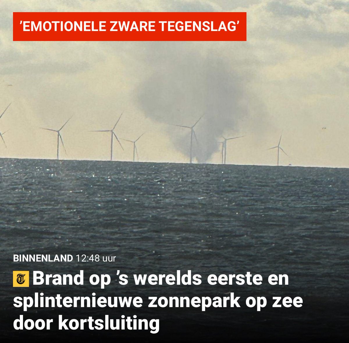 Weer zo’n naïef groen sprookje wat miljoenen subsidie slurpt en uiteindelijk alleen maar gruwelijke milieuvervuiling veroorzaakt.

Vol idealisme. Maar geen idee hoe het er op zee aan toe gaat. 
Het is daarbuiten geen herengracht. Het kan stormen en het is vijandig voor techniek.
