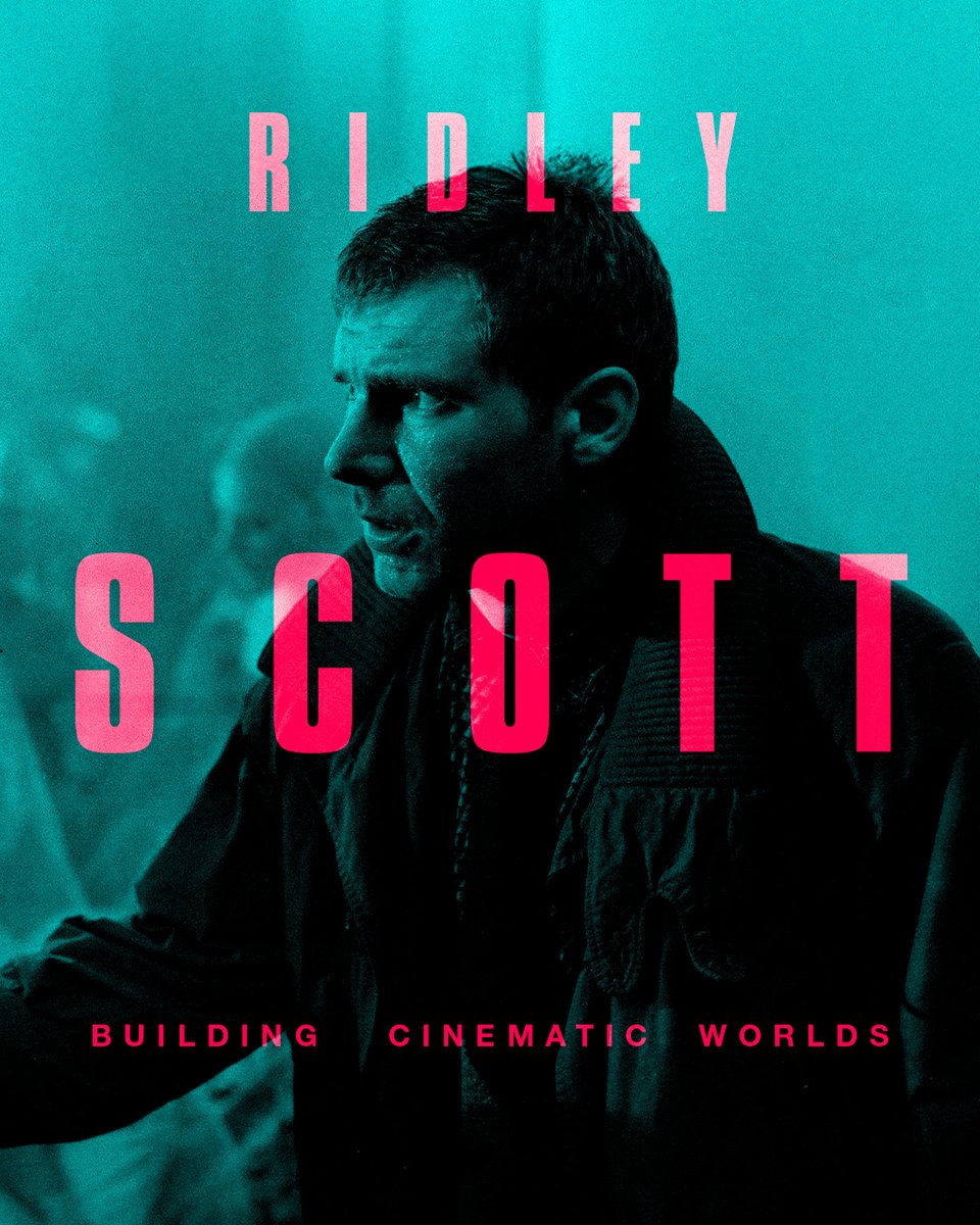 Delighted to be collaborating with our <a href="/BFI/">BFI</a> friends in celebrating one of the most versatile and visionary filmmakers of modern cinema.
Their epic retrospective, RIDLEY SCOTT: BUILDING CINEMATIC WORLDS, has screenings and events across Sep/Oct @ BFI Southbank &amp; IMAX.

See🔗in Bio
