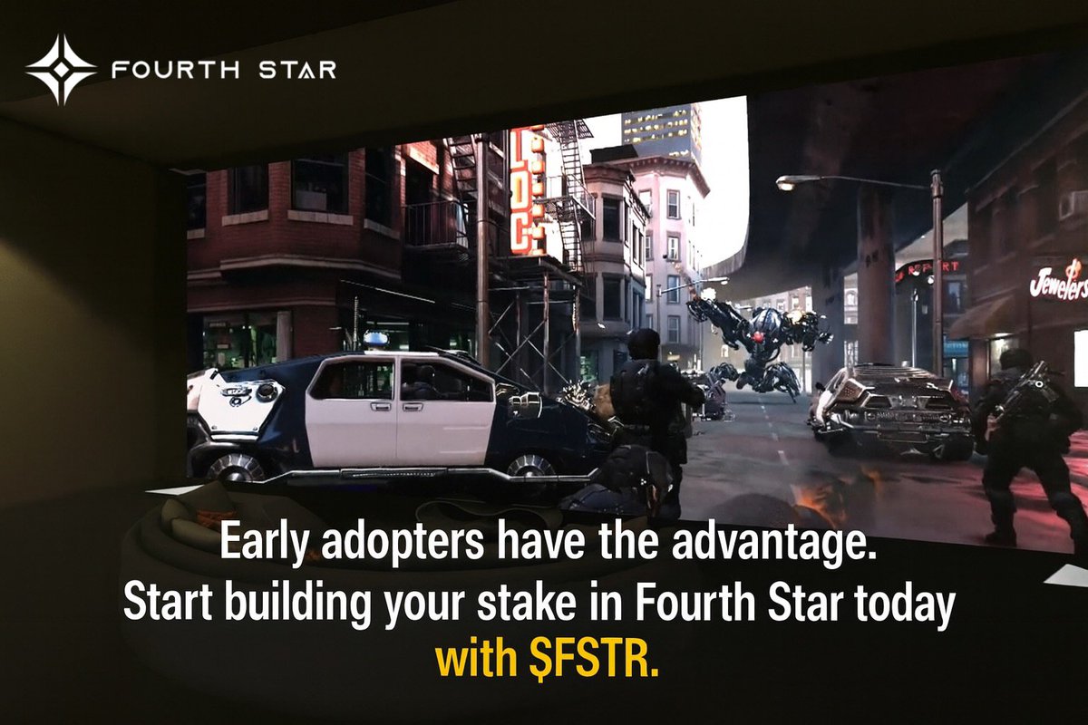 FourthStarPromo's tweet photo. ๐ Early adopters have the advantage.
Start building your stake in Fourth Star today with $FSTR.
Donโt miss out โ https://t.co/CEXIZLX1zL
โณ The sooner you start, the greater the rewards
#FSTR #FourthStar #EarlyAdopter https://t.co/FtTO2EHjPj