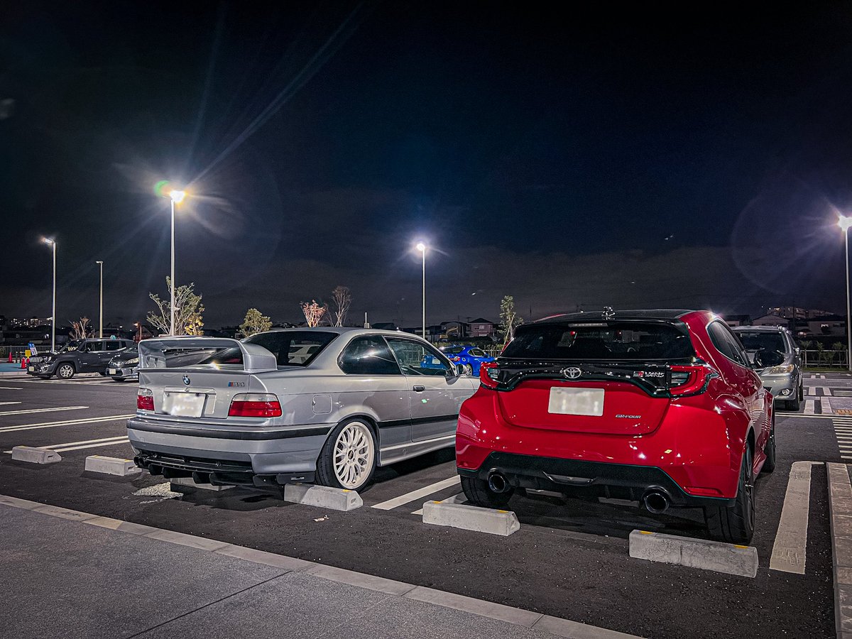 yebisu_kuro's tweet image. 意外とこの2台でつるむことが少なかったのでちょっと新鮮
GRヤリスはえぇ´д` ;
at #道の駅湘南ちがさき 涼しい〜