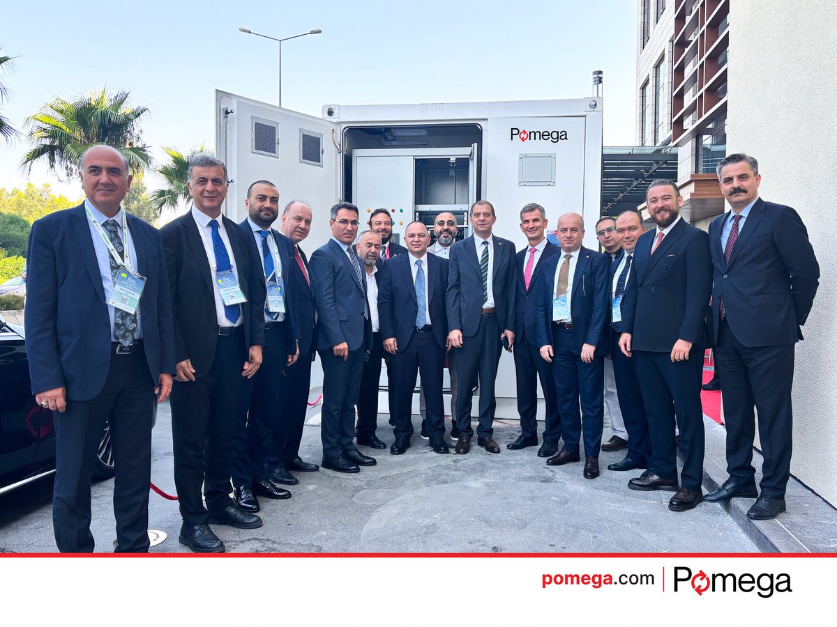 Pomega Energy Storage Technologies (@pomegaenergy) on Twitter photo TÜREK 2025’te Değerli Ziyaretler
Türkiye Rüzgar Enerjisi Kongresi’nde sergilediğimiz 4046 kWh / 1C Enerji Depolama Sistemimiz, enerji sektörünün önemli temsilcileri tarafından ziyaret edilmiştir.
Bu kapsamda;
<a href="/TCEnerji/">T.C. Enerji ve Tabii Kaynaklar Bakanlığı</a> ve Tabii Kaynaklar Bakan Yardımcısı Sayın Dr. Zafer TÜREK 2025’te Değerli Ziyaretler
Türkiye Rüzgar Enerjisi Kongresi’nde sergilediğimiz 4046 kWh / 1C Enerji Depolama Sistemimiz, enerji sektörünün önemli temsilcileri tarafından ziyaret edilmiştir.
Bu kapsamda;
<a href="/TCEnerji/">T.C. Enerji ve Tabii Kaynaklar Bakanlığı</a> ve Tabii Kaynaklar Bakan Yardımcısı Sayın Dr. Zafer