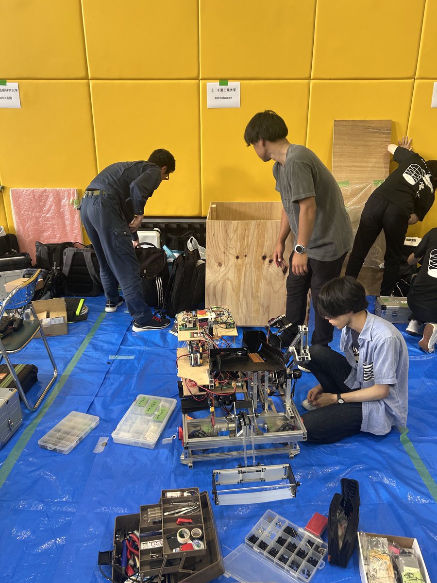 「CITRobocon」千葉工業大学 精密ロボット工学研究会 NHK学生ロボコンチーム tweet media
