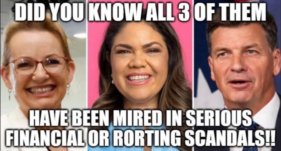 Filthy rotten to the core
#auspol