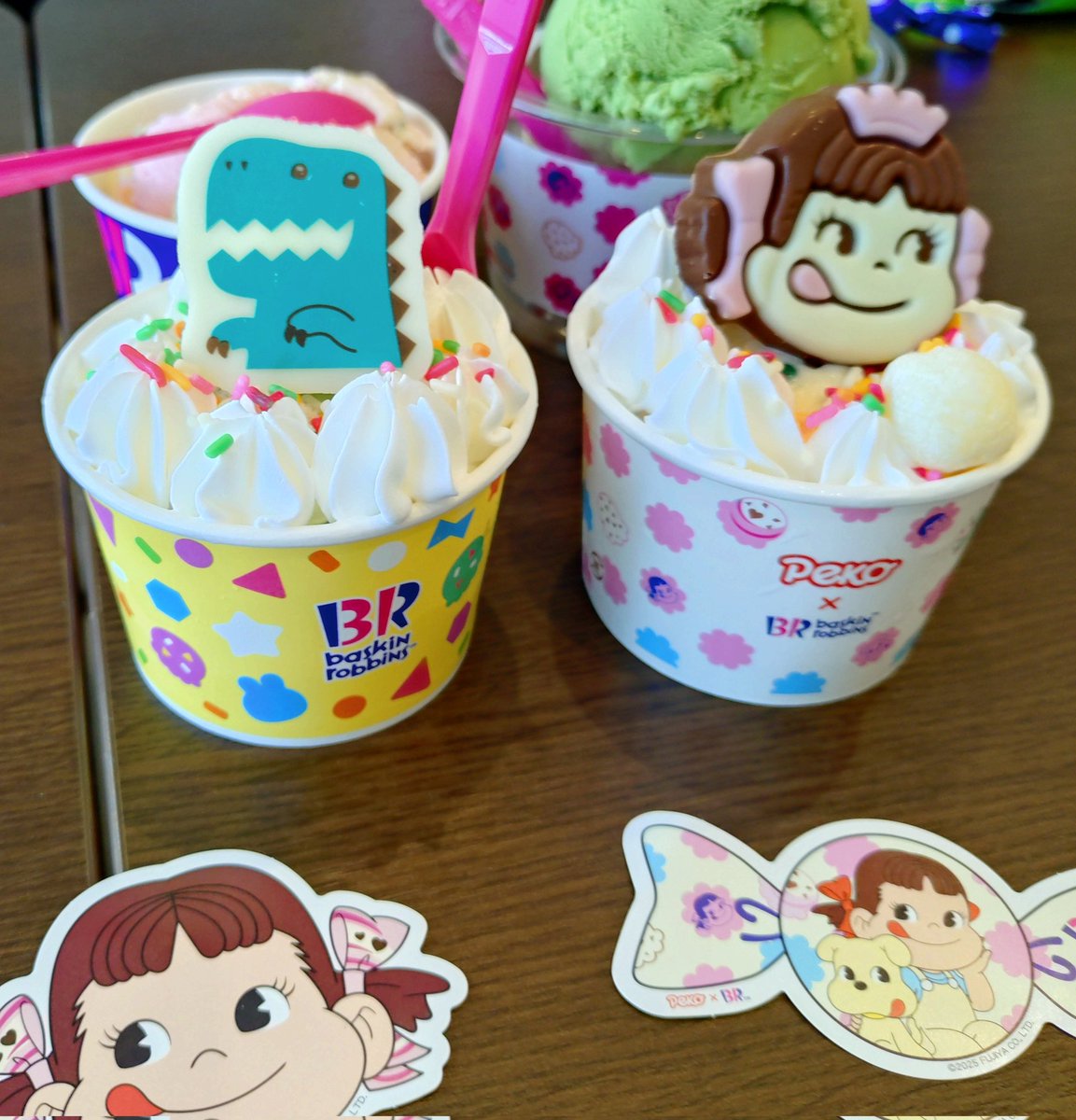 行ってきました
「PEKO  With ICECREAN」🍨😋