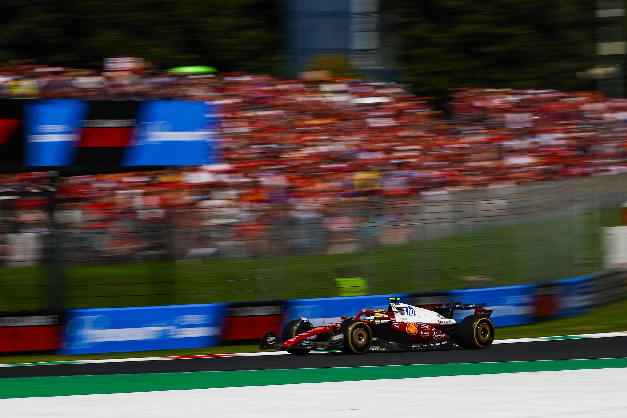 Monza Magic ferrari hamilton f1