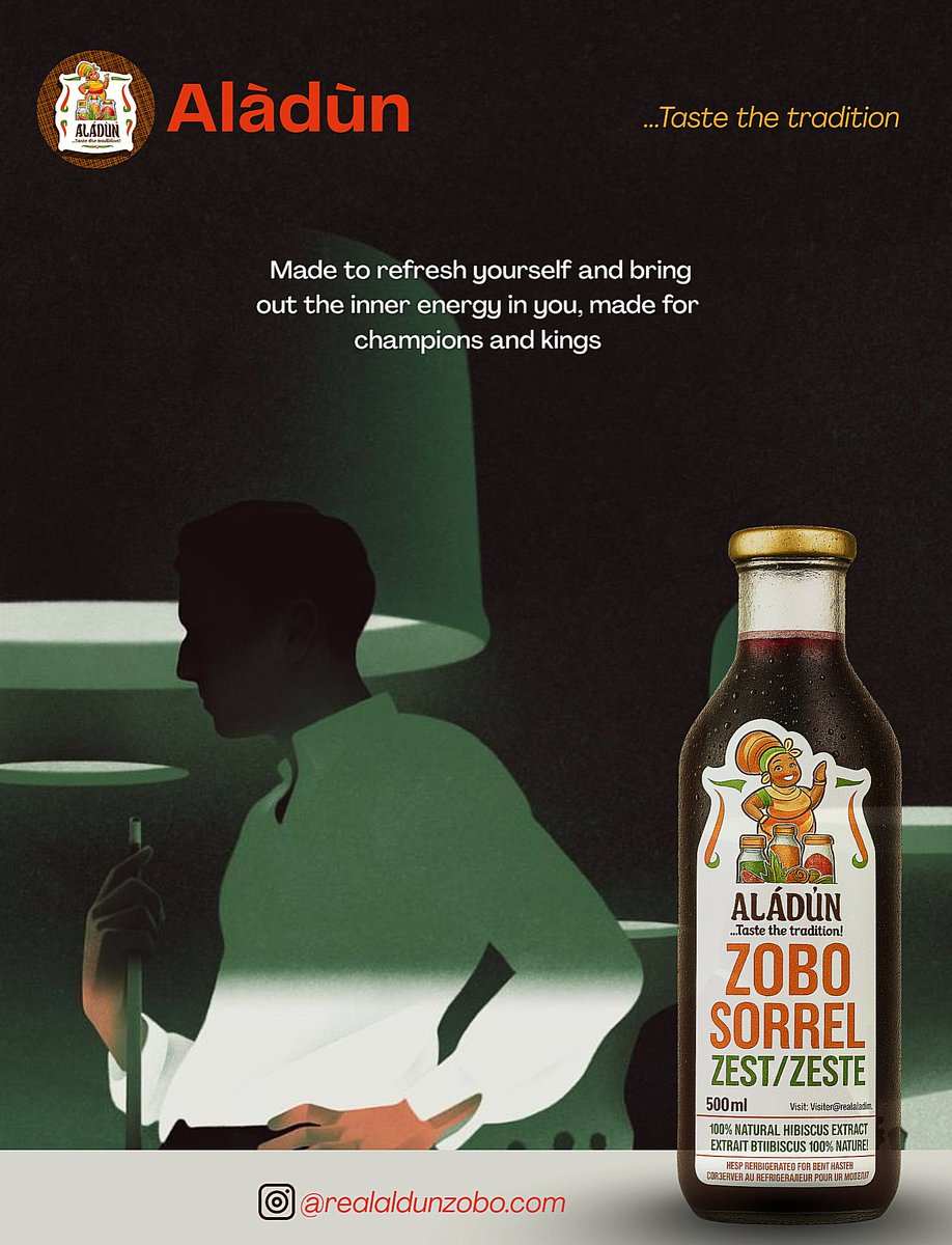 Adeworkspace's tweet image. Already getting into the heat season in Nigeria and the only thing that keeps us moving in this season is something chill.

So here my fellow Nigerians I present to you Alàdùn Zobo made for this season come quench that thirst with a chill Zobo.

My Submission #ctrlzzobochallenge