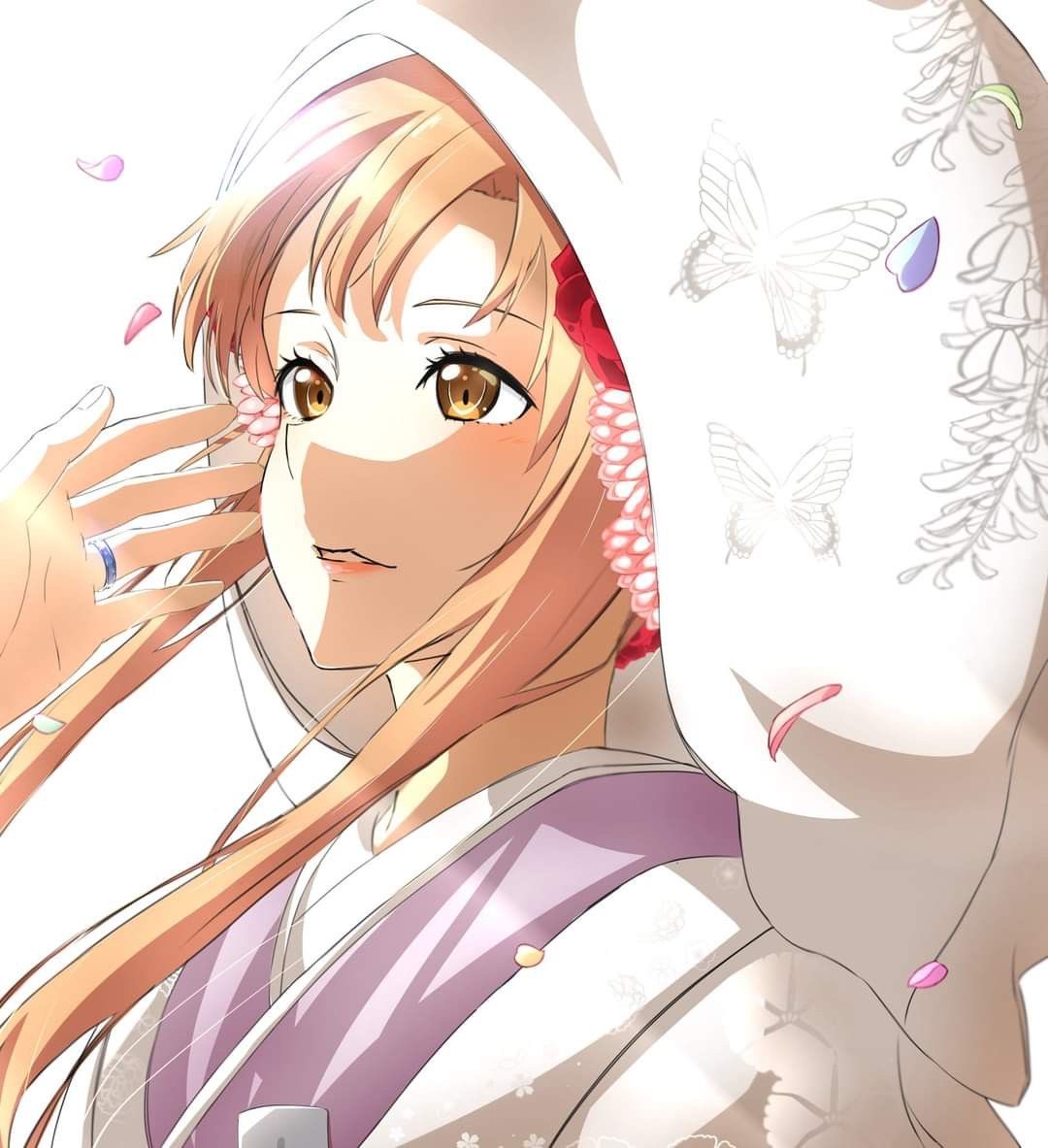 kxlasi's tweet image. ⠀ 
⠀⠀⠀  A smile bloomed upon her painted red lips, and with her heart trembling, Asuna turned.

⠀⠀⠀  "𝑲𝒊𝒓𝒊𝒕𝒐-𝒌𝒖𝒏."
⠀