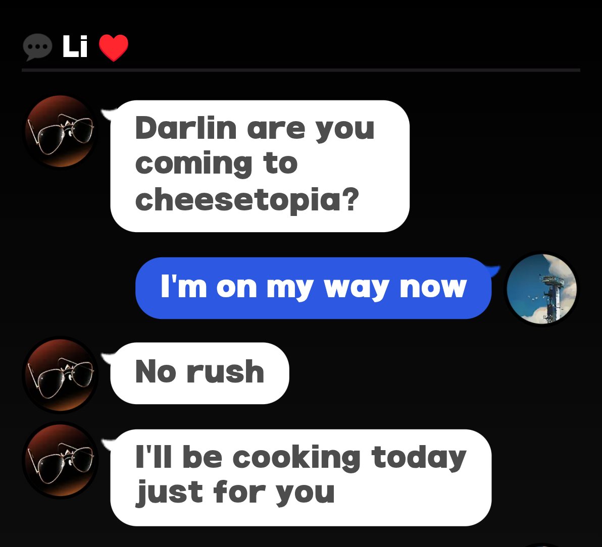 NightlyLW's tweet image. 🔦🧡 - Love language : Food