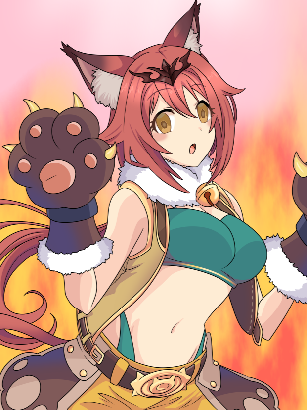 猫パンチ アイラさん🐱
 #プリコネＲ ＃プリコネRアート