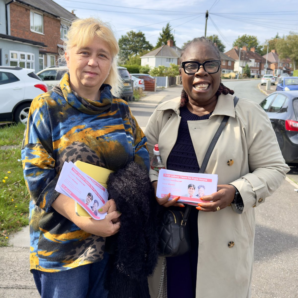 Paulette Hamilton MP (@paulettehamilto) on Twitter photo A lovely morning of good conversations on the doorstep in Pype Hayes! ☀️
It was great to hear what matters most to residents firsthand.
Thanks to everyone who took the time to chat with me and <a href="/Jilly4PerryComn/">Councillor Jilly Bermingham</a>. #LabourDoorstep 🌹 A lovely morning of good conversations on the doorstep in Pype Hayes! ☀️
It was great to hear what matters most to residents firsthand.
Thanks to everyone who took the time to chat with me and <a href="/Jilly4PerryComn/">Councillor Jilly Bermingham</a>. #LabourDoorstep 🌹