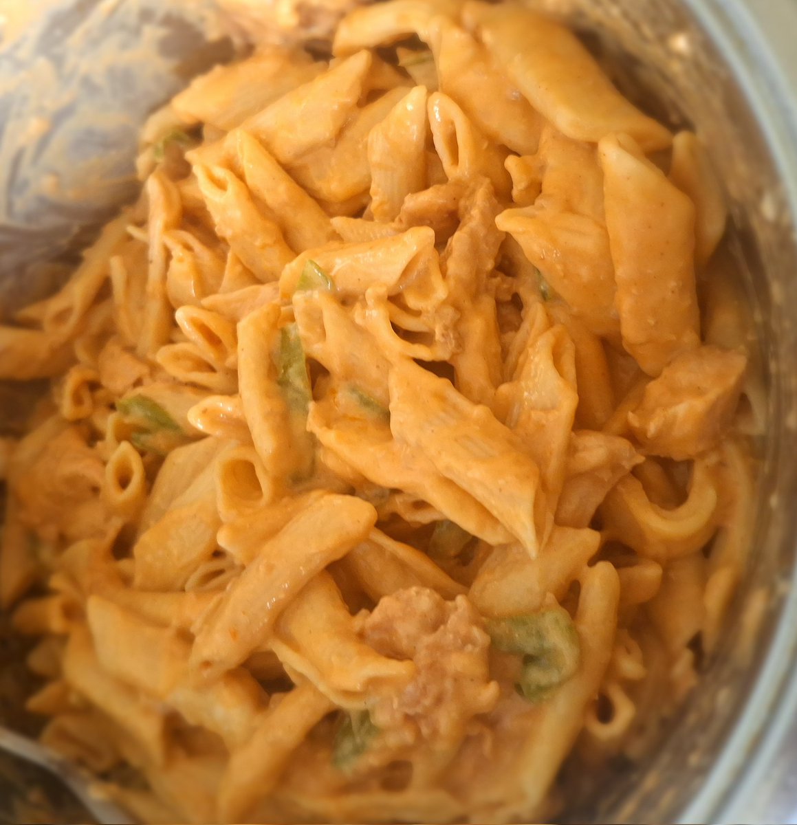 I made tuscan chicken pasta🤤