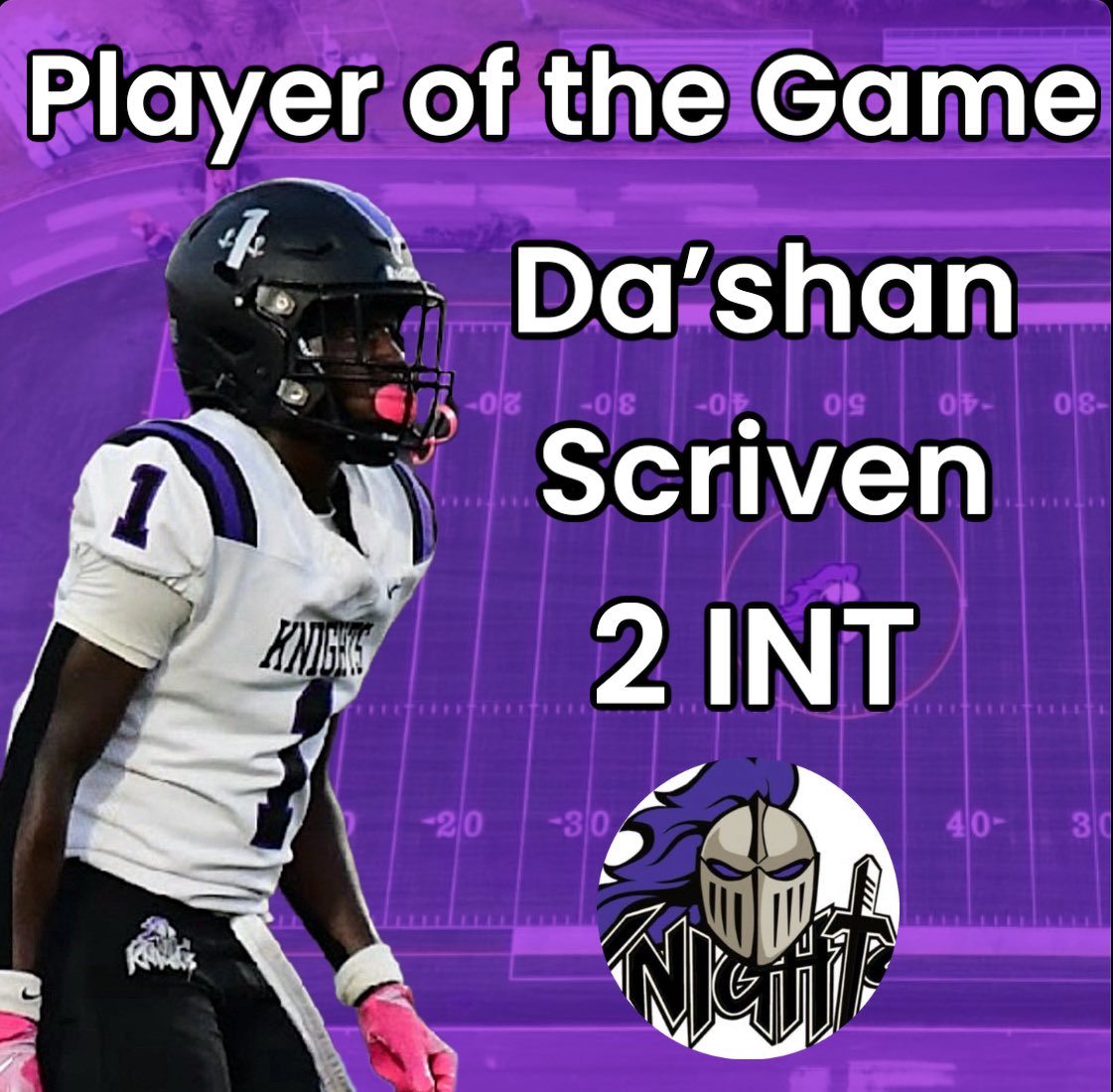 Taylor Novinger (@coachnovinger) on Twitter photo Player of the Game: <a href="/theshow_uno/">Jayden Martin</a> <a href="/LxlDaeDae3_/">Da’shan scriven</a>
I couldn’t pick one, both had impressive performances! Martin had an impressive TD catch and 2 PT conversion. He also had 2 INT!!
Da’shan Scriven had a really good night at DB with 2 INT!! <a href="/theitemsports/">The Item Sports</a> Player of the Game: <a href="/theshow_uno/">Jayden Martin</a> <a href="/LxlDaeDae3_/">Da’shan scriven</a>
I couldn’t pick one, both had impressive performances! Martin had an impressive TD catch and 2 PT conversion. He also had 2 INT!!
Da’shan Scriven had a really good night at DB with 2 INT!! <a href="/theitemsports/">The Item Sports</a>