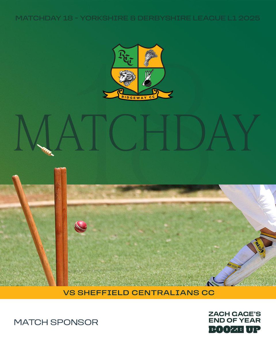 RidgewayCricket's tweet photo. Our final match of the season!

We also bid farewell to @YDCLcricket after today's game.

One last time this season...

UTR 💚 https://t.co/OlBZ1ZGzRV