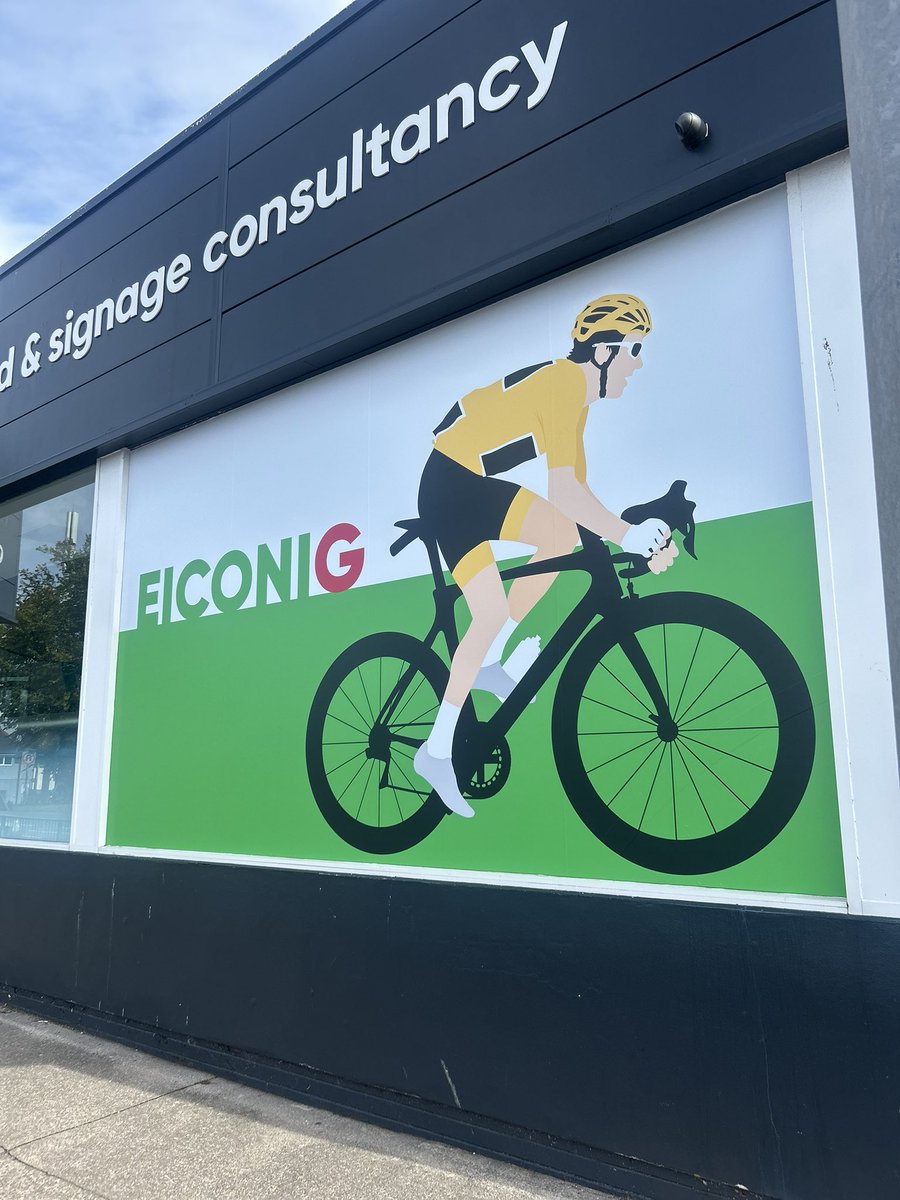 Brilliant to see <a href="/MorgansConsult/">Morgans Consult</a> Cardiff getting into the spirit of things for the <a href="/TourofBritain/">Lloyds Tour of Britain</a> and <a href="/GeraintThomas86/">Geraint Thomas</a> home coming. 

Amazing to see the impact G has had on sport for our country which allows us <a href="/GTCyclingTrust/">Geraint Thomas Cycling Trust</a> to be able to support children to enjoy cycling.