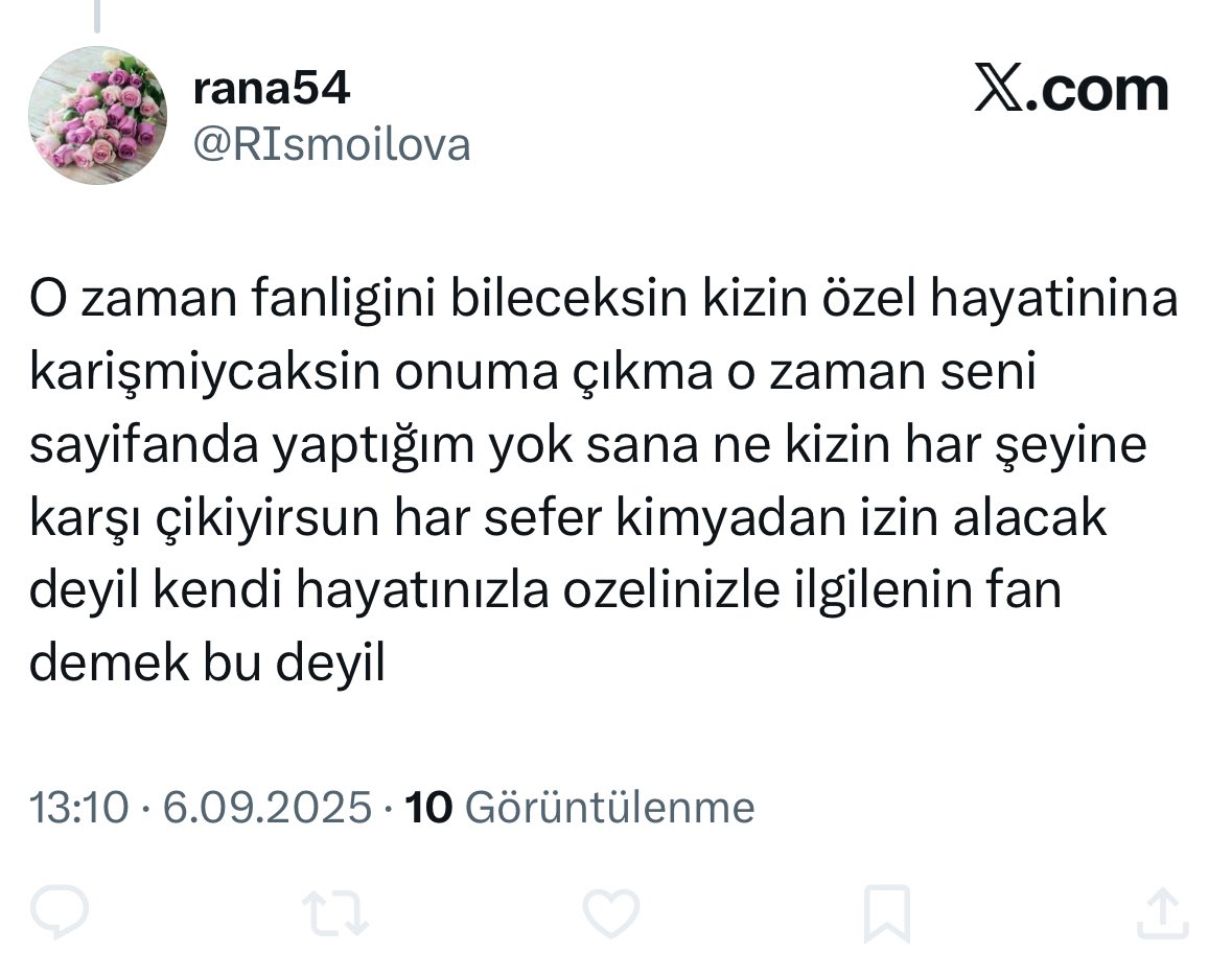 Fanlıkla mallığı ayır öyle gel karşıma engel Atacan yorum yapma o zaman git çöplüğünde öt
Sanane istediğim yorumu yaparım 
Herzaman doğruları söylemeye devam edeceğim bende neyse o pohpohlamak sizin işiniz