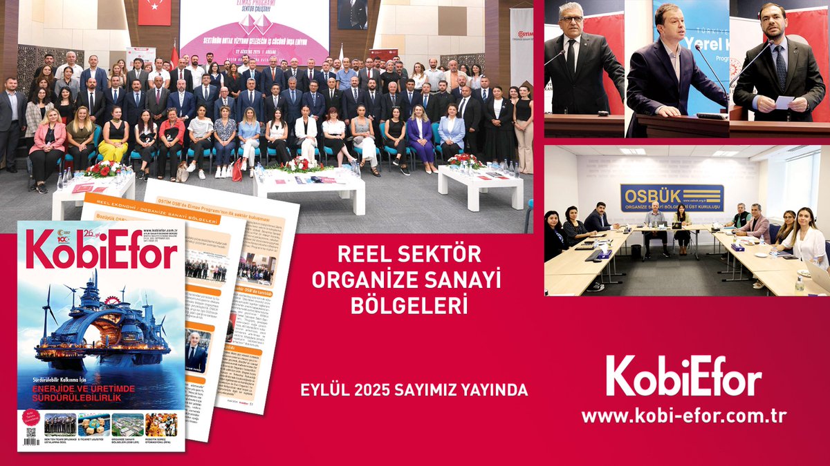 REEL SEKTÖR ORGANİZE SANAYİ BÖLGELERİ