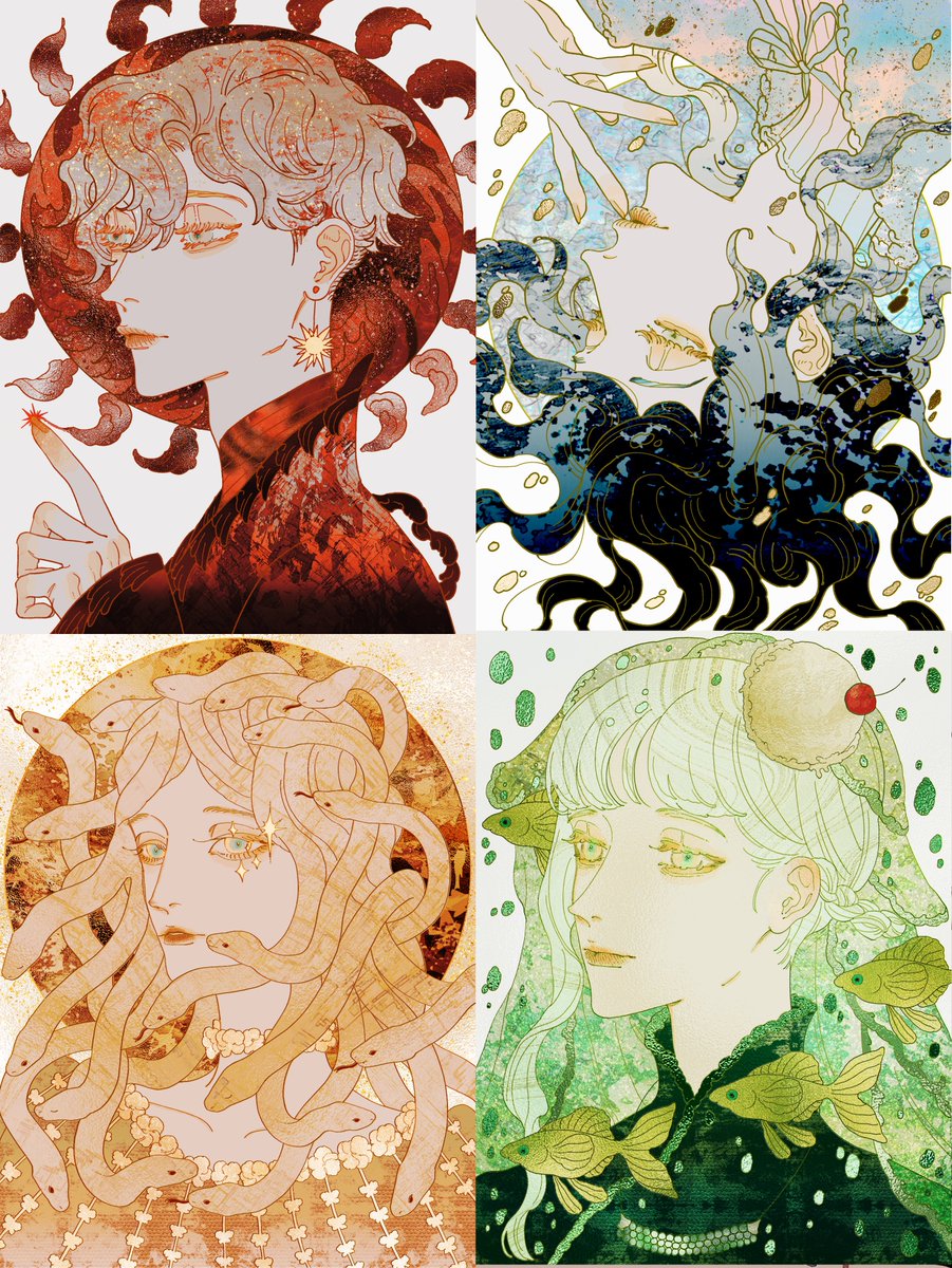 #秋の創作クラスタフォロー祭り
#夏の創作クラスタフォロー祭り 
#フォロワー1万人以下の神絵師発掘したい 

静かに煌めく世界、普遍的な美しさが好きです。RPいいね巡回。よろしくおねがいします！お邪魔します〜🏃‍♂️