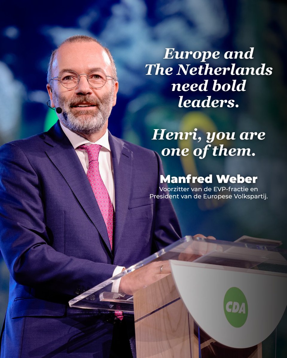 cdavandaag's tweet image. .@ManfredWeber op ons #CDACongres. 🇳🇱🇪🇺