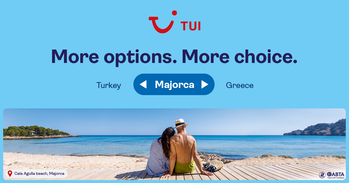 Turkey, Greece or the Balearics? It’s a tough one 😅 

Take your pick and get going with <a href="/TUIUK/">tuiuk</a> from Bournemouth Airport ✈️

🔖 Book now ▶️ bit.ly/3JrOs82

#FlyBournemouth #Travel