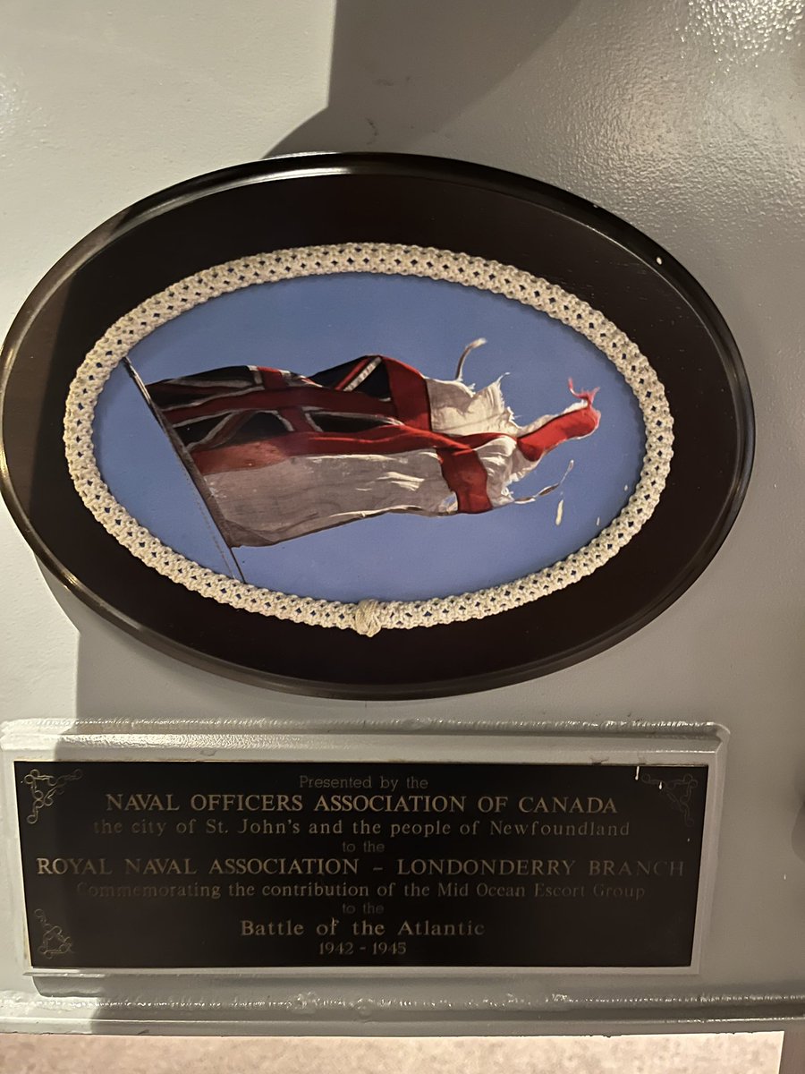 Commemorative bell presented by Canadian Naval Officers Association who served on Atlantic convoys

Tower Museum. Londonderry - HMS Ferret. <a href="/WeHaveWaysPod/">WW2 Pod: We Have Ways of Making You Talk</a> #canada