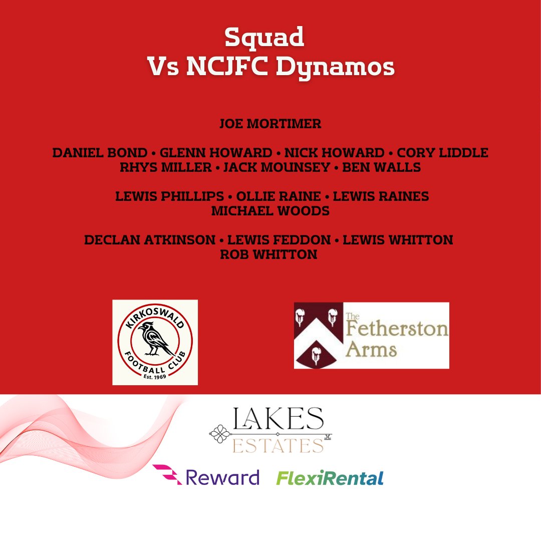 Kirkoswald Reserves FC (@kirkoswaldresfc) on Twitter photo π΄β« Squad for our away game Vs <a href="/NJCFCDynamos/">NJC FC</a> β«π΄ π΄β« Squad for our away game Vs <a href="/NJCFCDynamos/">NJC FC</a> β«π΄