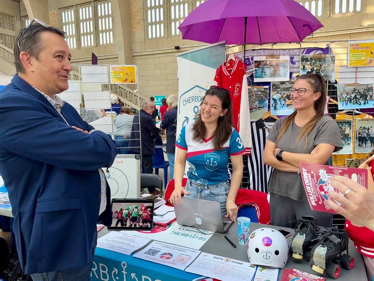 Ils sont le ciment du #VivreEnsemble dans notre commune et c’est un vrai plaisir de retrouver tous les bénévoles de <a href="/VilleCherbourg/">Ville de Cherbourg-en-Cotentin</a> à l’occasion du traditionnel Forum des Associations de rentrée. Cet après-midi encore jusque 17h dans chacune de nos communes déléguées.