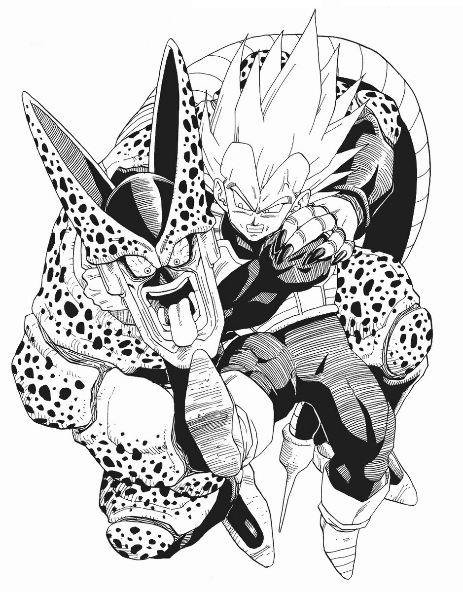 C’est dégueu, bref voilà les vraies illustrations dessinées par <a href="/tomo_db_suki/">とも</a>. La troisième est évidemment est de Toriyama.