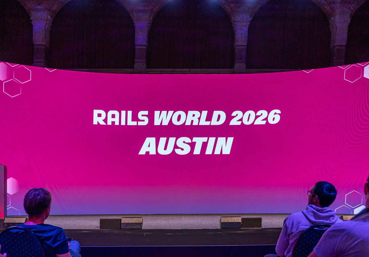 Ruby on Rails tweet media