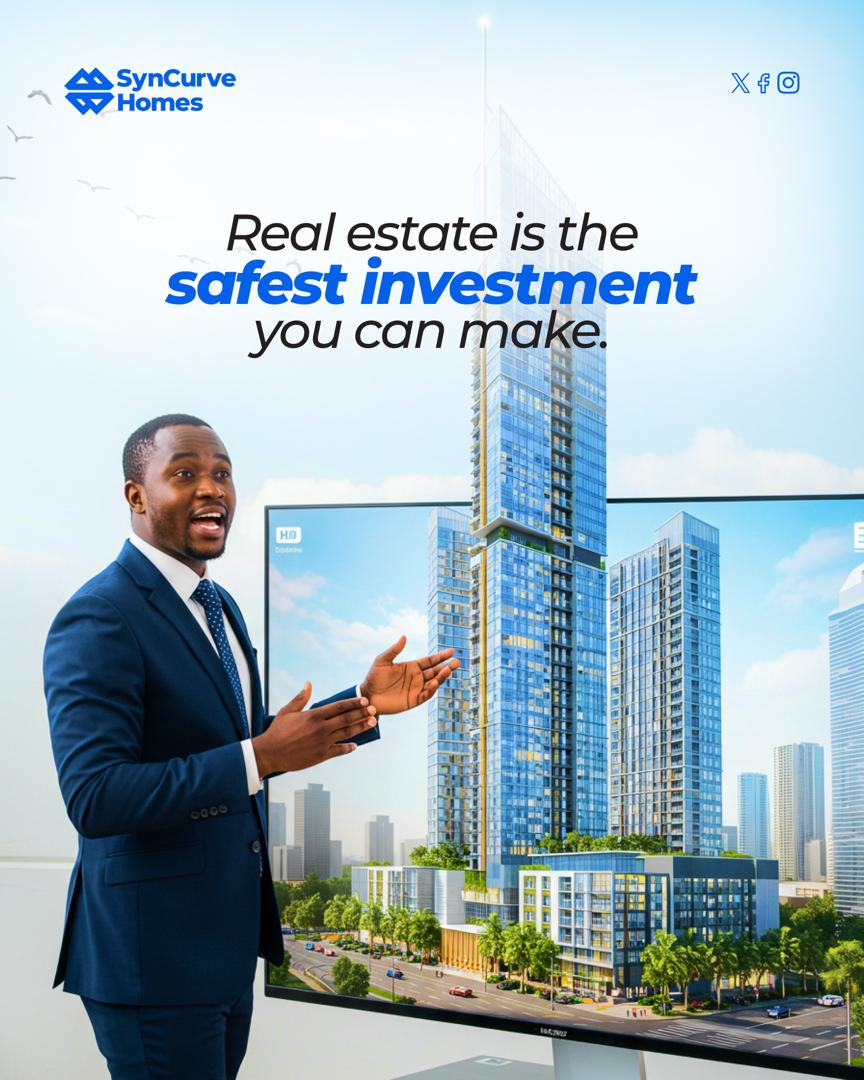 syncurvehomes's tweet photo. While trends fade and markets crash, land and property keep appreciating.
Real estate is the one investment that secures your future, creates stability for your family, and grows in value year after year.

#SynCurveHome #LandOwnership #RegisteredSurvey #RealEstateTips https://t.co/kEzxsvZ3zl