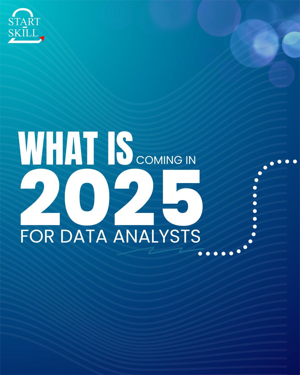QuickCourse_'s tweet image. 🚀 2025 is bringing a new wave of opportunities for Data Analysts! From AI-driven insights to advanced visualization tools, the future belongs to those who adapt and upskill. Are you ready to stay ahead of the curve? 💡📊 #StartSkill #DataAnalytics #FutureOfWork #DataAnalyst