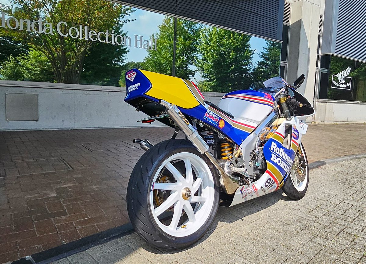 #これ見た人全員自慢のテールを晒す
ホンダコレクションホールにて。
#mc28 #nsr250 #nsr250r