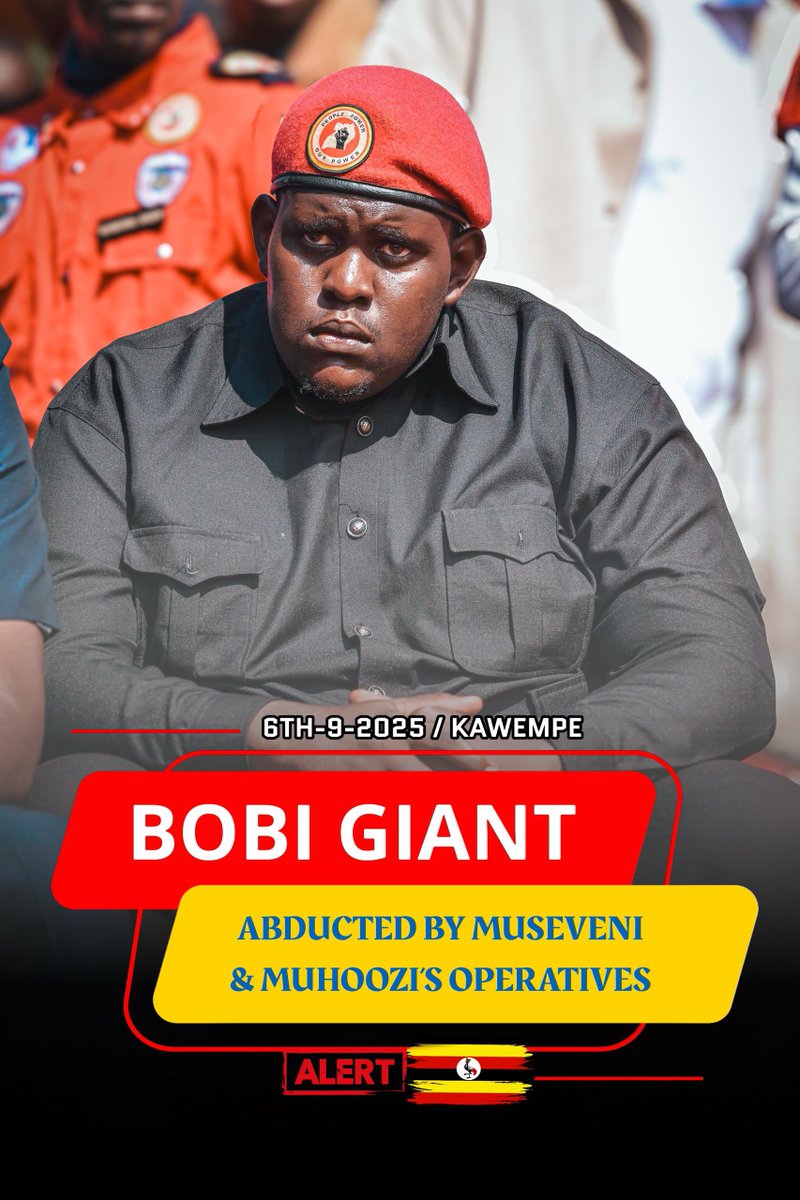 Mayinja26's tweet photo. Calling for the unconditional release of comrade Bobi Giant who has been forcefully abducted from Kawempe
#FreeAllPoliticalPrisonersInUganda https://t.co/WcwdFI2Bpd