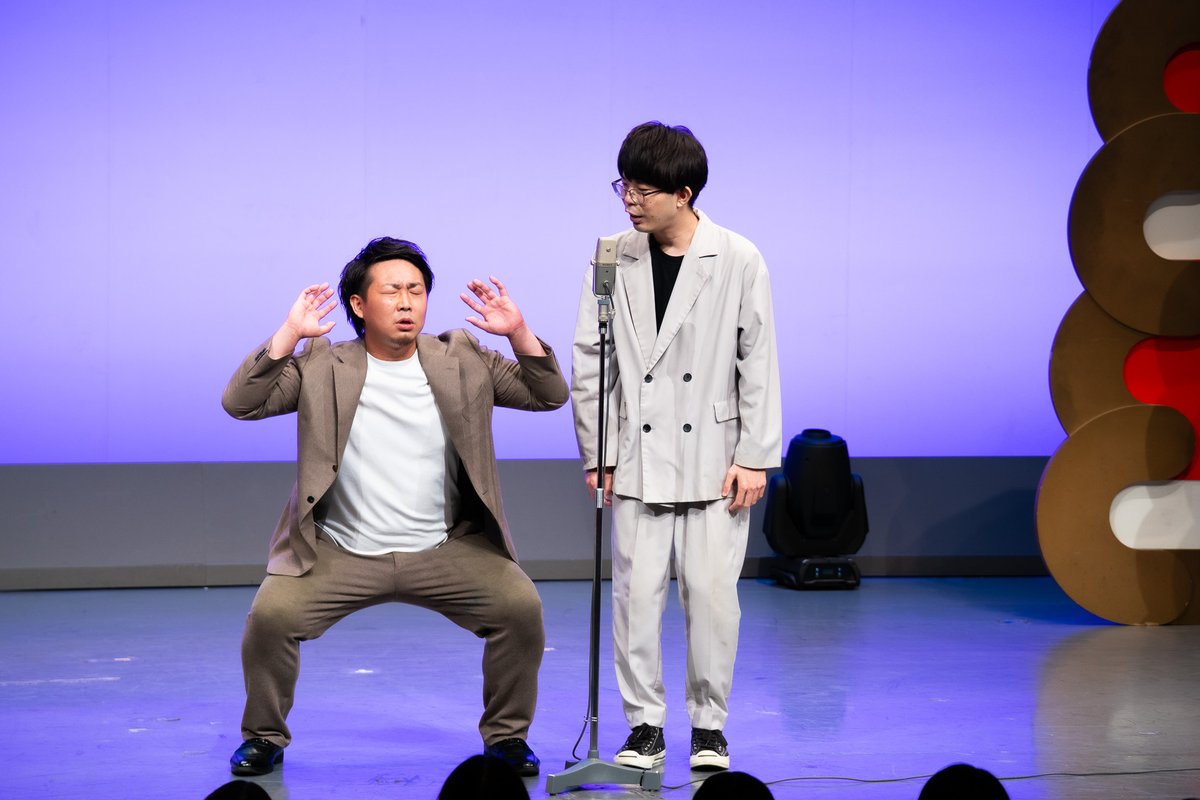 Y_makuhari's tweet photo. ━━━*＼  関東よしもと漫才リーグ ／*━━━━
9/2(火)
🎙出目金～国立エレファントボイーズ～
━━━━━━━━━━━━━━━━━━━━━

#国立エレファントボイーズ
#出目金
#関東よしもと漫才リーグ
#よし��と漫才リーグ https://t.co/Vk4cEtsRc3