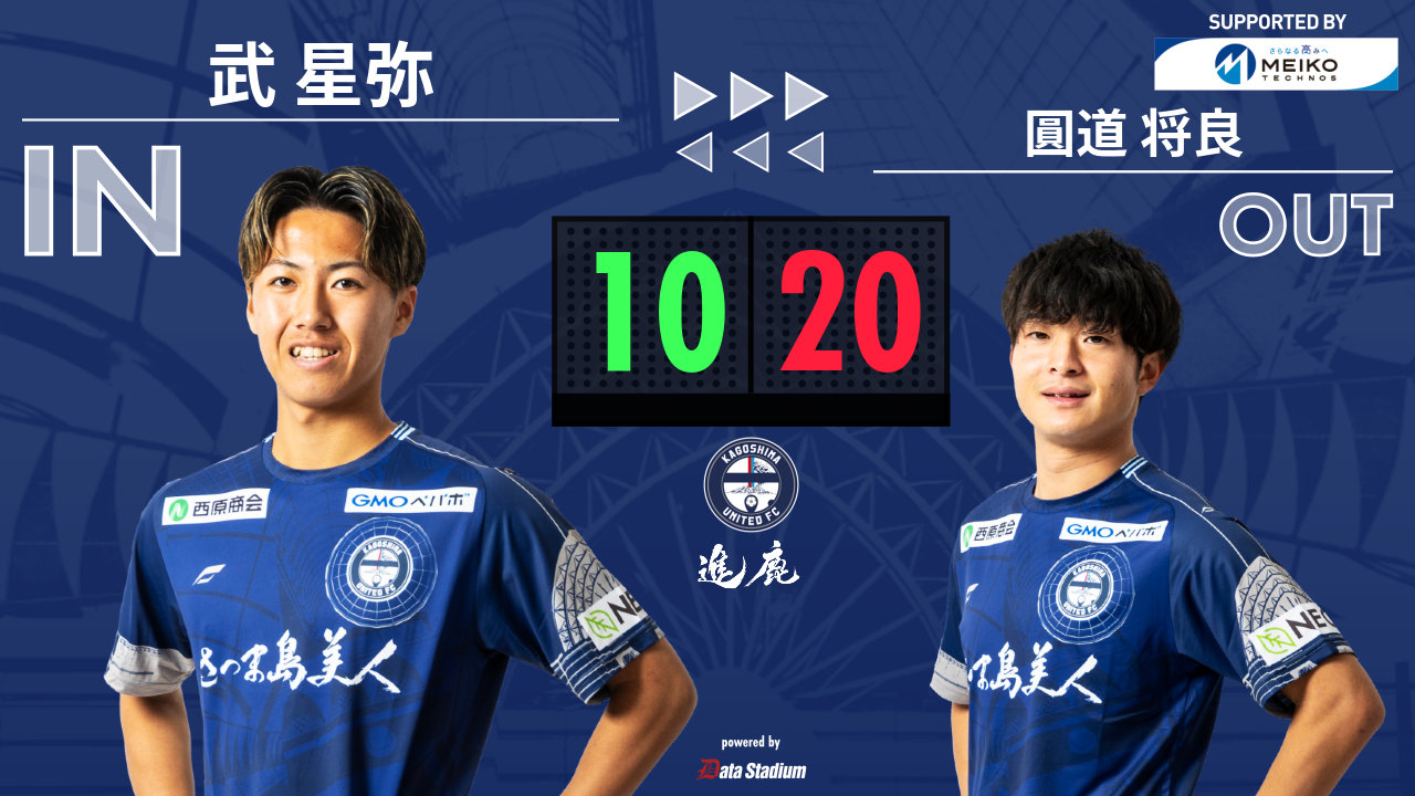 鹿児島ユナイテッドFC 圓道将良 アウェイユニ上下 鹿児島ユナイテッドFC 圓道将良 アウェイユニ上下