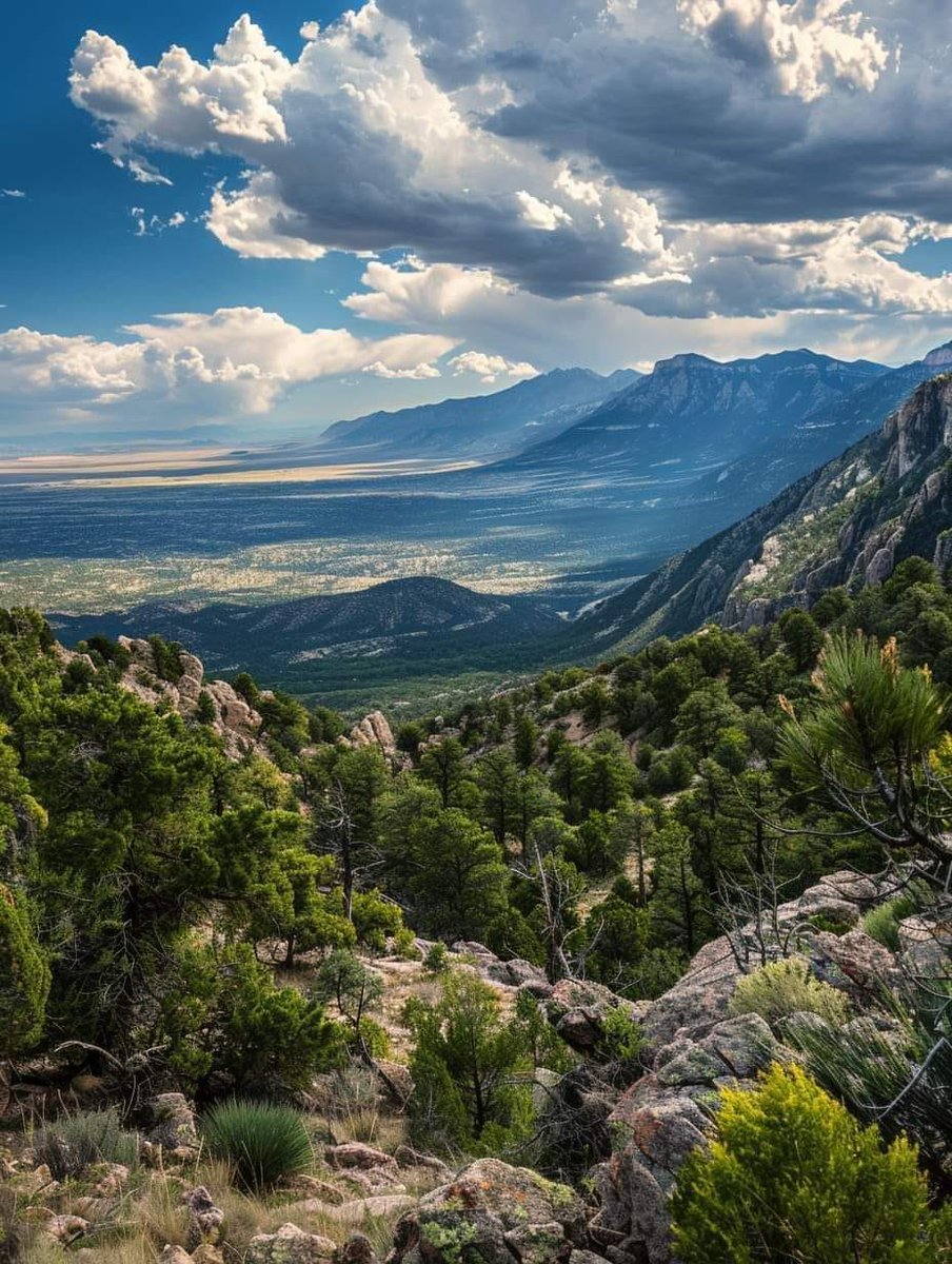 Sandia Mountains in New Mexico