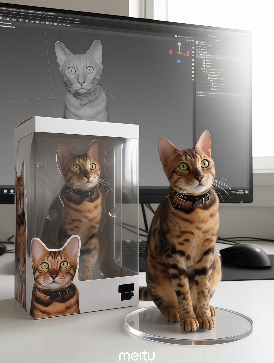 CatSytry's tweet image. そういえばなんか流行ってたので作ってみたら、、、あれ目から汗が(Φ∀Φ)