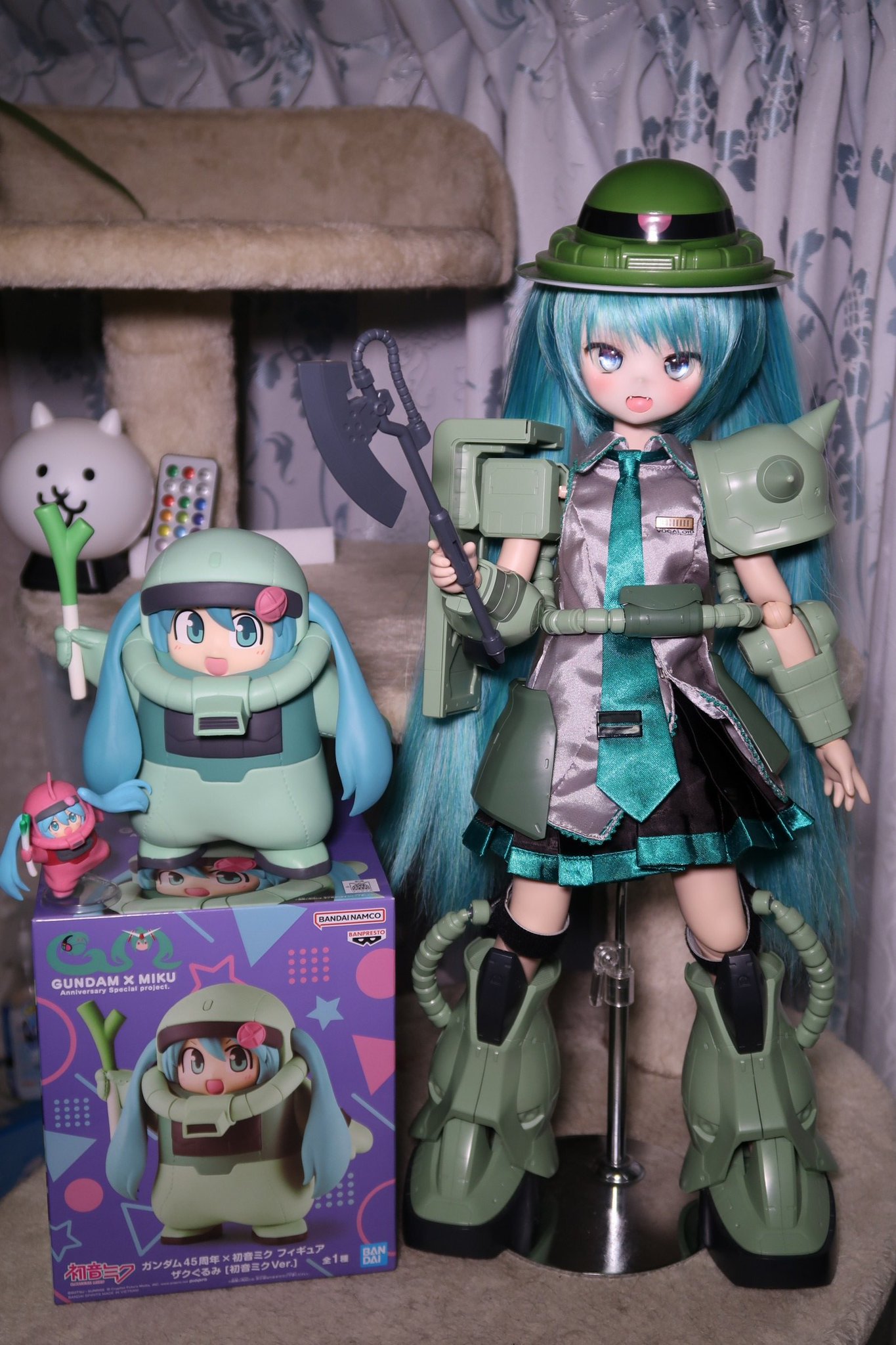 GUNDAM x MIKU フィギュア ザクぐるみ 6個セット ガンダム45周年×初音ミク フィギュア ザクぐるみ [初音ミクVer