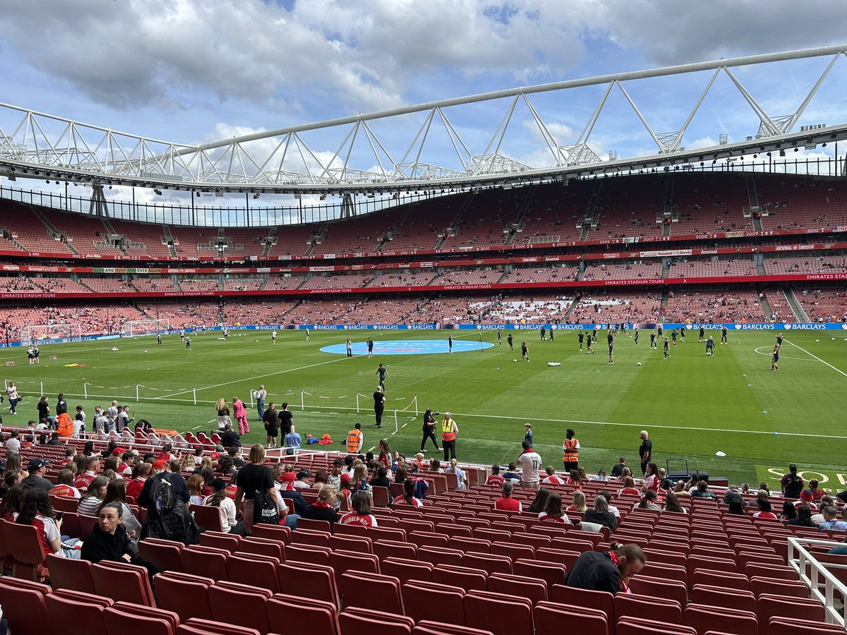 📍 Emirates Stadium
Arsenal v London City Lionesses 
#afc #lcl WSL opening weekend