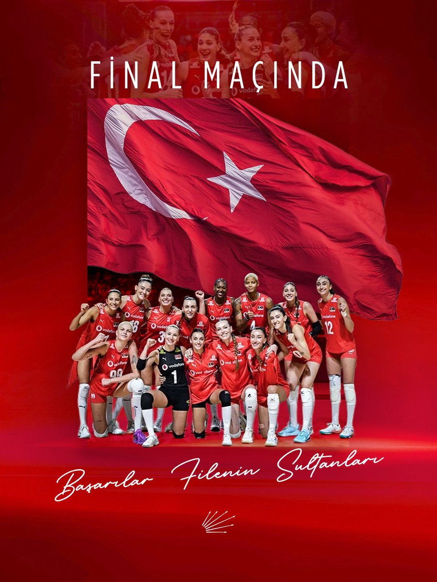 Tarihi bir başarıya imza atan Filenin Sultanları’nı tebrik ediyoruz. Atatürk’ün kızlarına final mücadelesinde başarılar diliyoruz!

#FileninSultanları