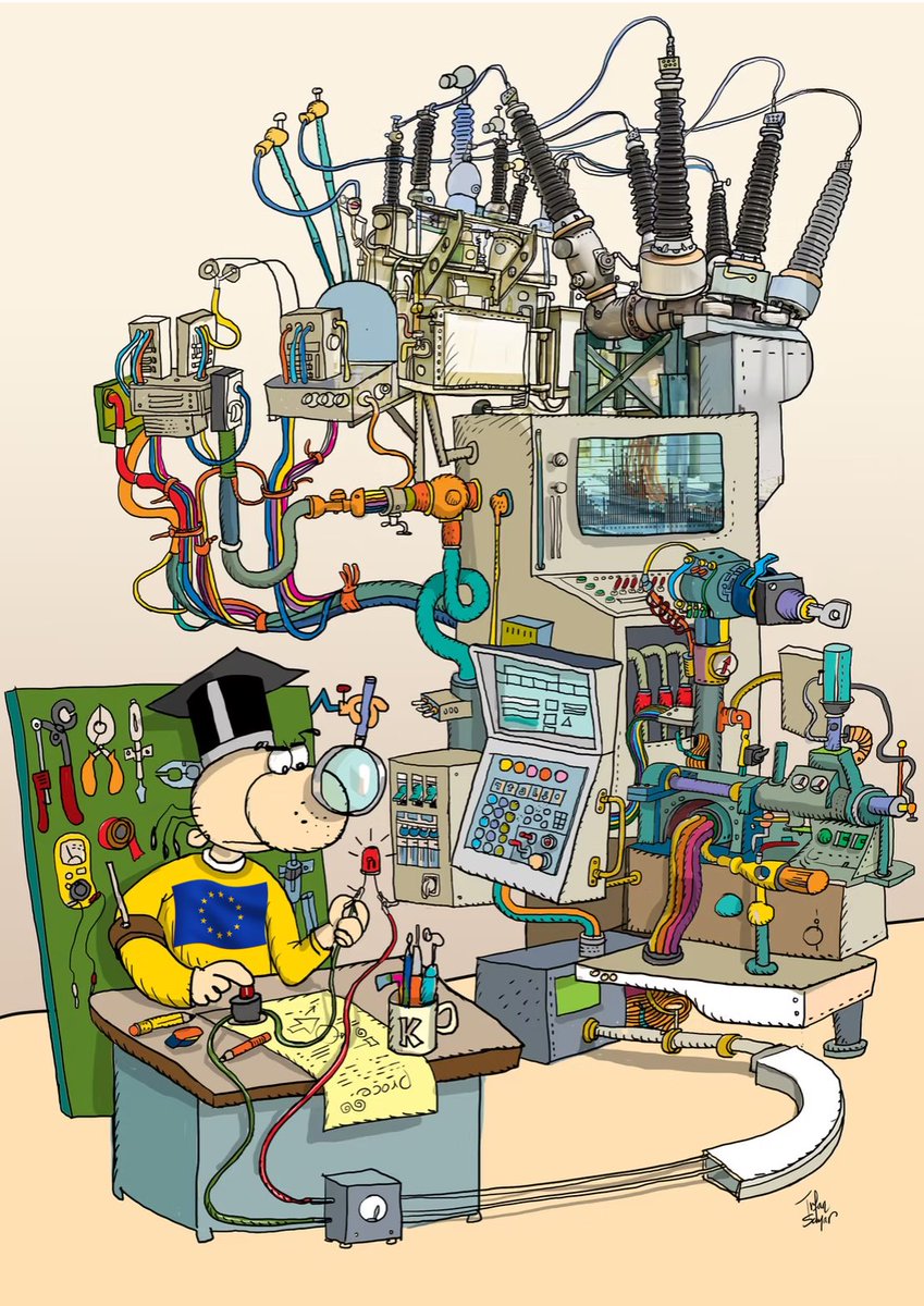 Prof. Zihni Sinir is a famous Turkish cartoon character, known for his imaginative “practical” inventions. Any unusual idea is often called a “Zihni Sinir project.” That’s exactly how it feels hearing some of 🇪🇺the EU’s “novel” hydrogen or electricity interconnectivity ideas.