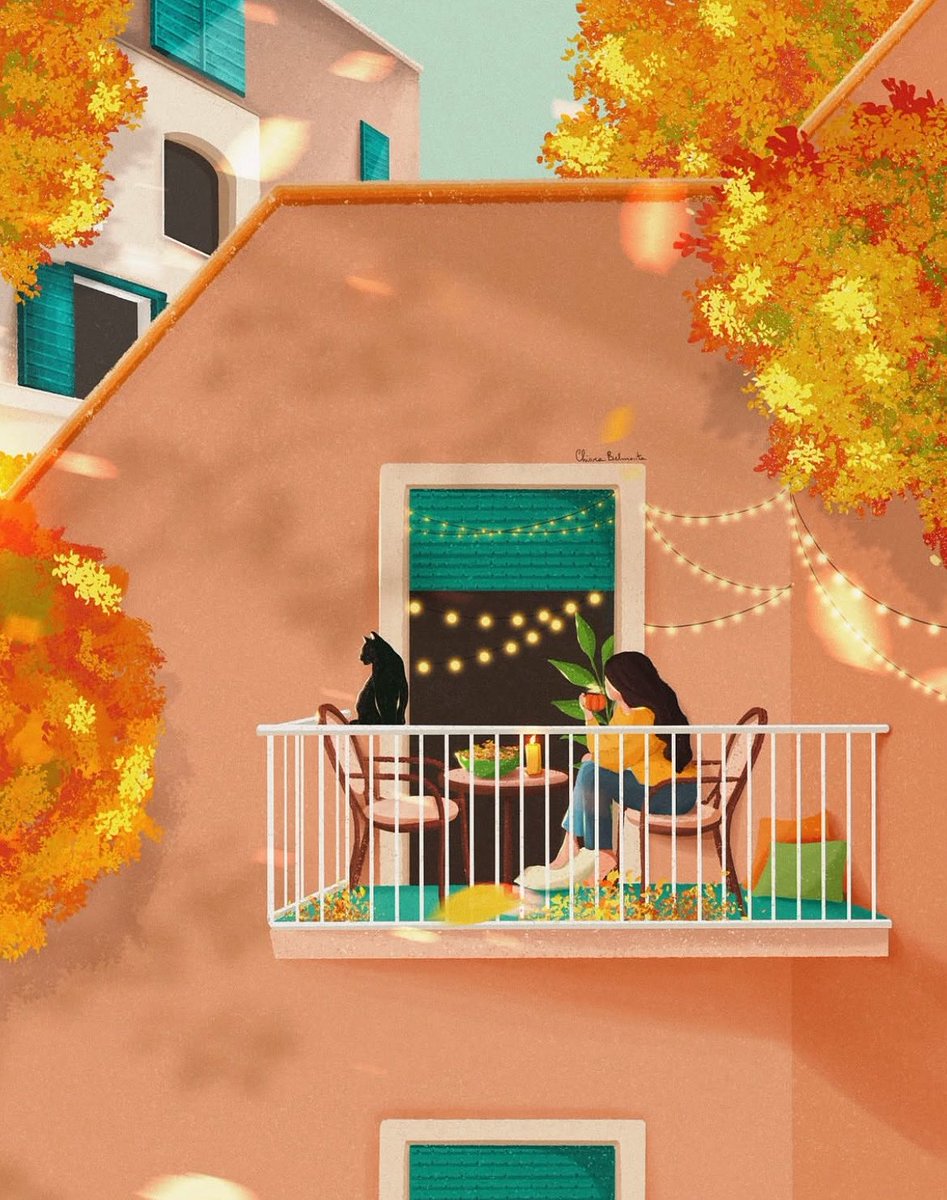 Just a Saturday of September 🍁 
Hello #VeFam🧡 
#VeChain #illustrationart