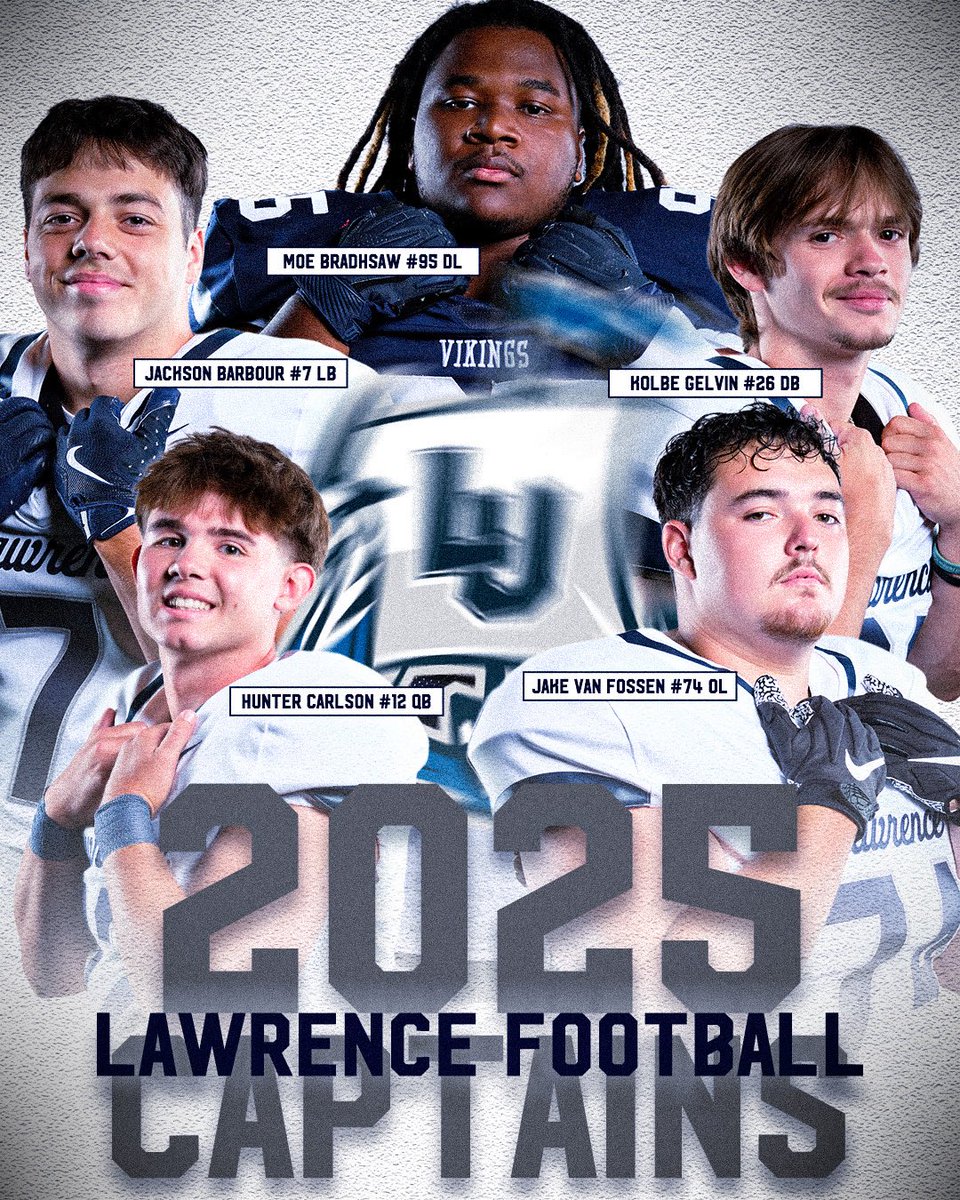 🚨 2025 CAPTAINS 🚨
Proud to announce our leaders for the 2025 season!
🔹 Moe Bradshaw (#95) <a href="/lilmackjr52/">Maurice Bradshaw</a> 
🔹 Jackson Barbour (#7) <a href="/barbour_jackson/">jax</a> 
🔹 Kolbe Gelvin (#26) <a href="/GelvinKolbe/">kolbe gelvin</a> 
🔹 Hunter Carlson (#12) <a href="/HunterCarlson0/">Hunter Carlson</a> 
🔹 Jake Van Fossen (#74)<a href="/JakeVanFossen74/">Jake Van Fossen</a>