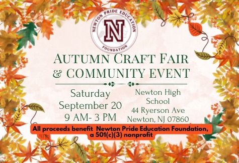 NHSBraves's tweet photo. 🎉 Just 2 weeks until the Newton Pride Education Foundation Craft Fair!
✨ Over 50 vendors ready to bring you unique gifts, crafts, and holiday goodies.
🗓️ September 20, 2025
⏰ 9 am - 3 pm
📍 Newton High School- INDOORS
Mark your calendar—you don’t want to miss this! #craftfair https://t.co/qcKXOi4eql