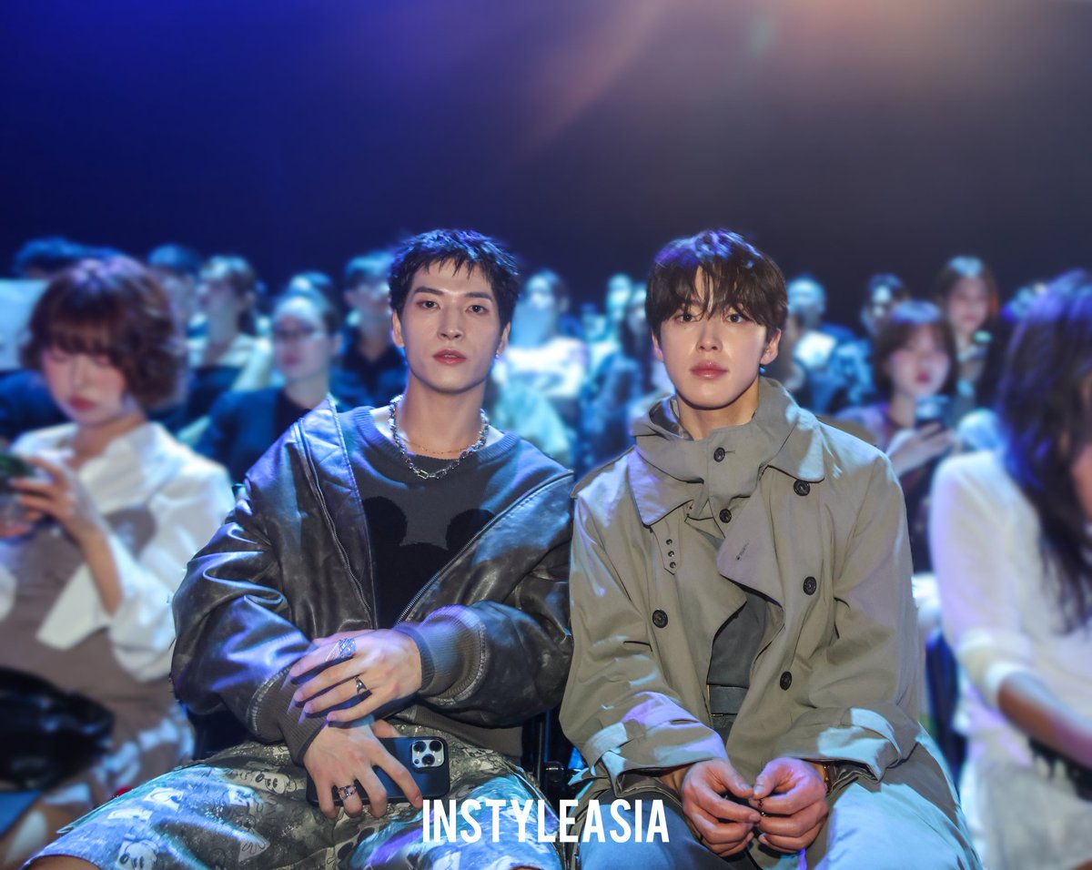 So gorgeous! 

#JO1's Junki Kono and Sukai Kinjo stun at front row seat for #ULKIN #SS2026 collection in #SeoulFashionWeek.

#KonoJunki #JUNKI #sukaikinjo #PRODUCE101JAPAN #韓国コーデ #Kfashion  #KPOP #JPOP #CJenm #金城碧海 #河野純喜 #プロデュース101 #เจโอวัน #เจป็อป #เคป็อป