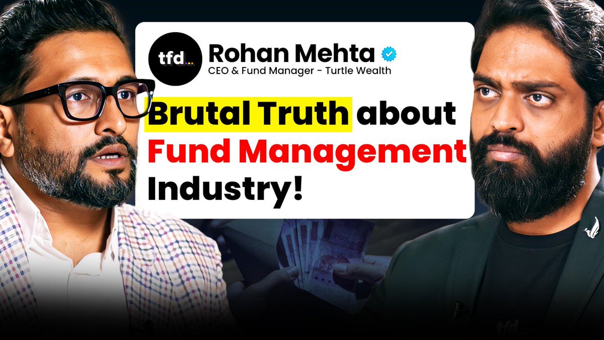 Go Through the New Podcast where our very own CEO Fund Manager Mr.Rohan Mehta,a Deep Conversation on How Wealth is Made, Destroyed &amp; Generated, and how Turtle Wealth is changing the facet of Quant Investing in India.

 Watch Now :youtu.be/3mWGZHLJ5XA