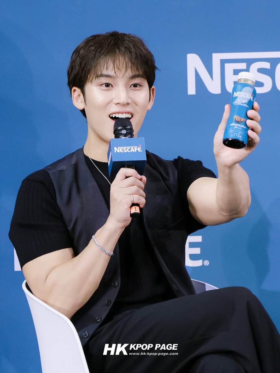PHOTO]#ミンギュ 250905 ネスカフェ香港 Cafe Collection 新商品発表会