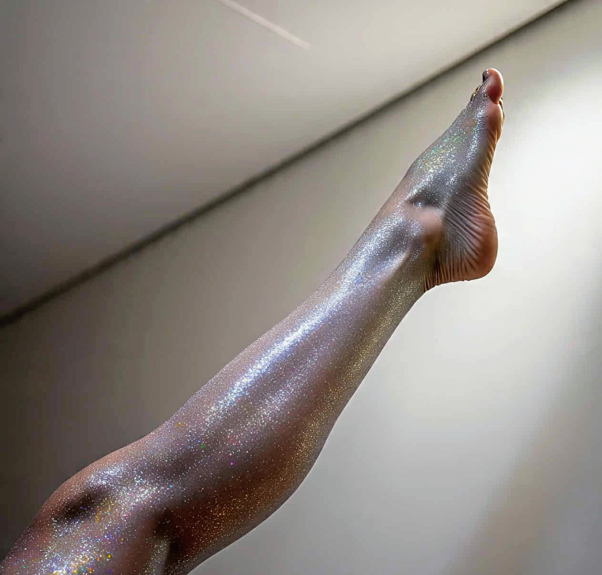 Just back to the reality (Brisbane CBD)with a little more naughtyness or naughty mess 🫟 All Lazered and glitter 🪩 Anyone kinky enough to love feet 🐾