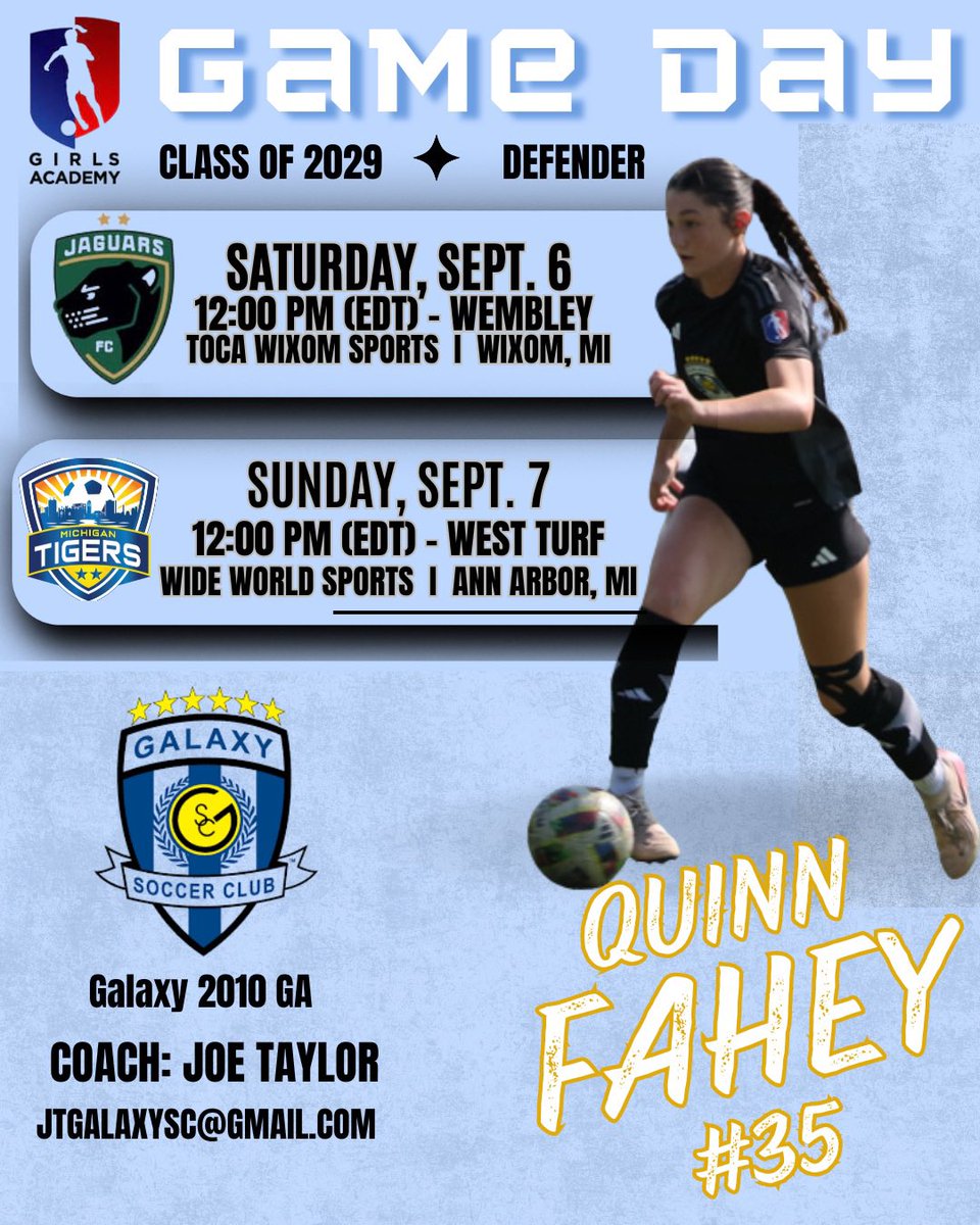 So excited to kick off our U16⚽️ season today‼️ Let’s go!!!