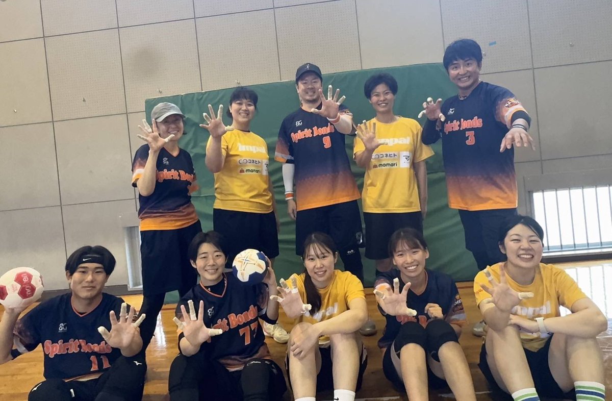 SUNFINITY_jp's tweet photo. ベースボールファイブ × ハンドボール コラボ🔥
お互いのスポーツを体験して、全力プレーで大盛り上がり✨
スポーツが繋ぐ交流の輪、最高でした!
#SUNFINITY #SpiritBonds #ベースボールファイブ #ハンドボール #スポーツ交流 #コラボイベント #スポーツで繋がる #東京イベント https://t.co/kLw77IM17g